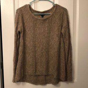 American Eagle small brown sweater